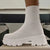 Platform Sock Fall Boots